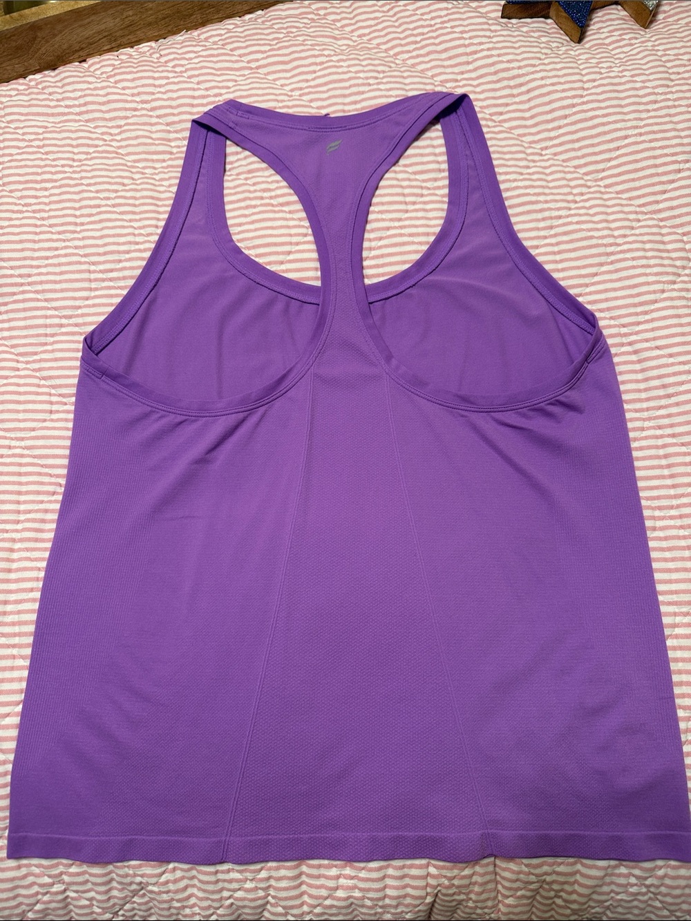Fabletics Purple Racerback Performance Tank - Picture 2 of 5